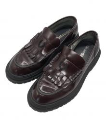 FRED PERRY（フレッドペリー）の古着「フリンジローファー」｜ブラウン