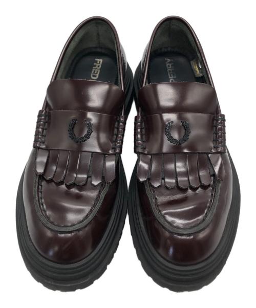 FRED PERRY（フレッドペリー）FRED PERRY (フレッドペリー) フリンジローファー ブラウン サイズ:UK4の古着・服飾アイテム