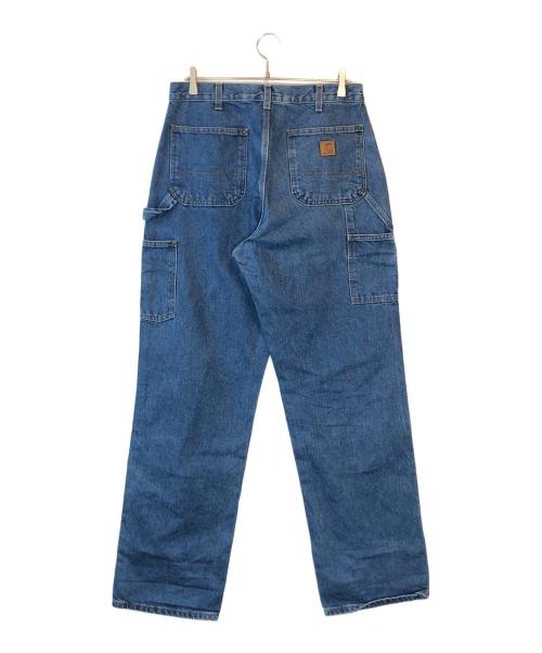 CarHartt（カーハート）CarHartt (カーハート) ダブルニーデニムパンツ インディゴ サイズ:34×34の古着・服飾アイテム
