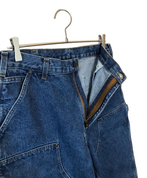 CarHartt（カーハート）CarHartt (カーハート) ダブルニーデニムパンツ インディゴ サイズ:34×34の古着・服飾アイテム
