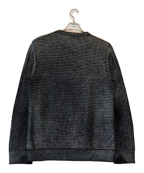 BALMAIN（バルマン）BALMAIN (バルマン) ボタンデザインラメニット ブラック サイズ:Mの古着・服飾アイテム