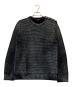 BALMAIN（バルマン）の古着「ボタンデザインラメニット」｜ブラック