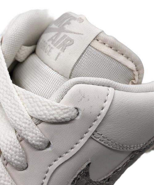 NIKE（ナイキ）NIKE (ナイキ) WMNS AIR FORCE 1 '07 PHANTOM/LT IRON ORE-LT IRON ORE ホワイト サイズ:US10 未使用品の古着・服飾アイテム