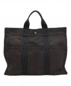 HERMESエルメス）の古着「エールラインMM」｜グレー×ブラック