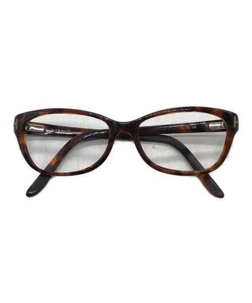 TOM FORD（トムフォード）TOM FORD (トムフォード) 眼鏡フレーム ブラウン サイズ:下記参照の古着・服飾アイテム