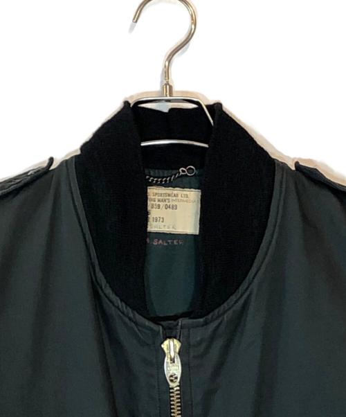 VINTAGE（ヴィンテージ）VINTAGE (ヴィンテージ) ROYAL CANADIAN AIR FORCE FLIGHT JACKET ブラック サイズ:7036の古着・服飾アイテム