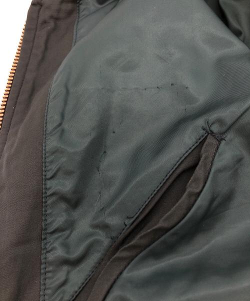 VINTAGE（ヴィンテージ）VINTAGE (ヴィンテージ) ROYAL CANADIAN AIR FORCE FLIGHT JACKET ブラック サイズ:7036の古着・服飾アイテム