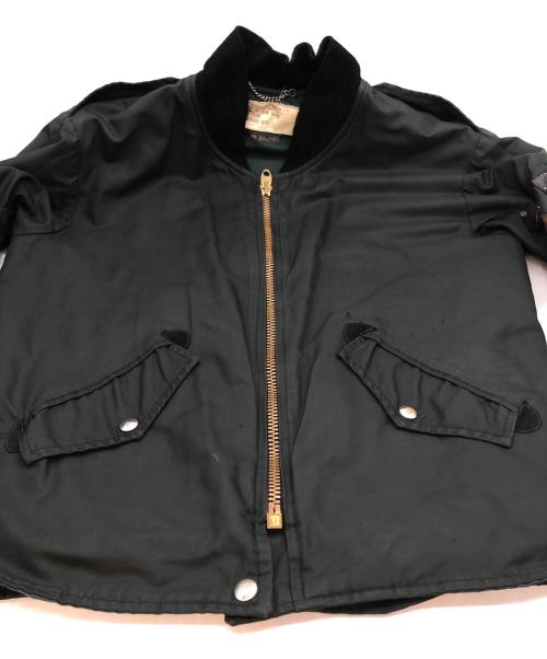 VINTAGE（ヴィンテージ）VINTAGE (ヴィンテージ) ROYAL CANADIAN AIR FORCE FLIGHT JACKET ブラック サイズ:7036の古着・服飾アイテム