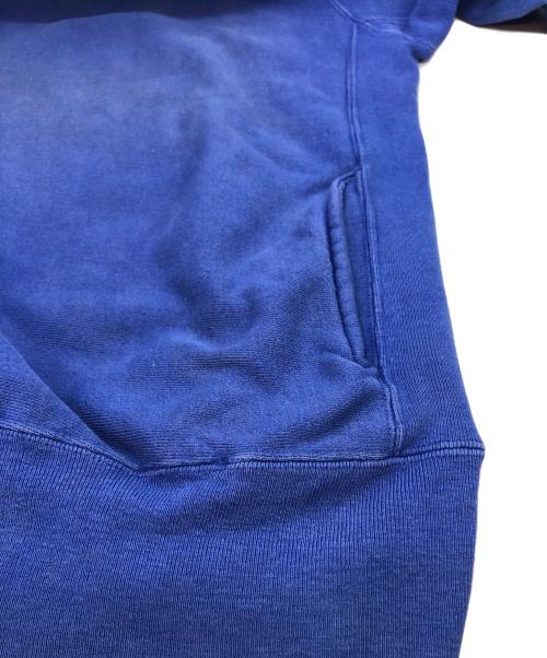 Champion REVERSE WEAVE（チャンピオン リバース ウィーブ）Champion REVERSE WEAVE (チャンピオン リバース ウィーブ) モックネック リバースウィーブスウェット ブルー サイズ:X‐LARGEの古着・服飾アイテム