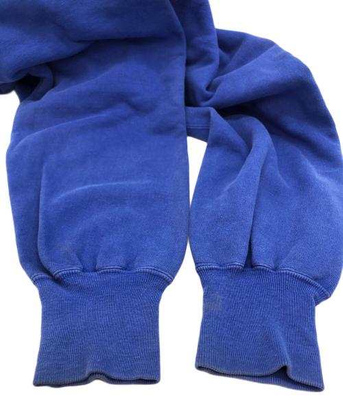 Champion REVERSE WEAVE（チャンピオン リバース ウィーブ）Champion REVERSE WEAVE (チャンピオン リバース ウィーブ) モックネック リバースウィーブスウェット ブルー サイズ:X‐LARGEの古着・服飾アイテム