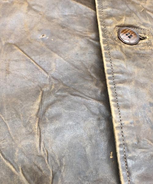 British Army（ブリティッシュアーミー）British Army (ブリティッシュアーミー) レザーライナー ベスト ブラウン サイズ:下記参照の古着・服飾アイテム