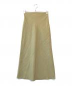 COMME des GARCONSコムデギャルソン）の古着「ウールロングスカート」｜ベージュ
