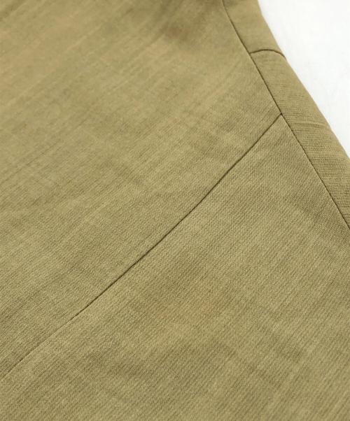 COMME des GARCONS（コムデギャルソン）COMME des GARCONS (コムデギャルソン) ウールロングスカート ベージュ サイズ:Mの古着・服飾アイテム