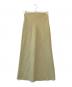 COMME des GARCONS（コムデギャルソン）の古着「ウールロングスカート」｜ベージュ