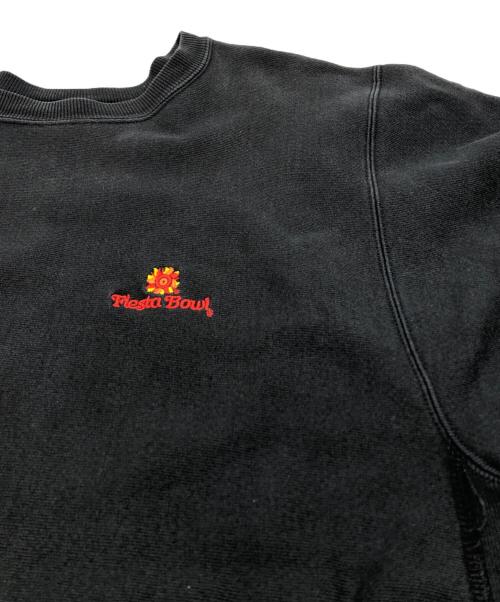 Champion（チャンピオン）Champion (チャンピオン) 刺繍リバースウィーブスウェット ブラック サイズ:LARGEの古着・服飾アイテム