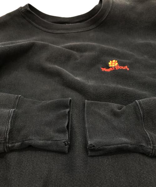 Champion（チャンピオン）Champion (チャンピオン) 刺繍リバースウィーブスウェット ブラック サイズ:LARGEの古着・服飾アイテム