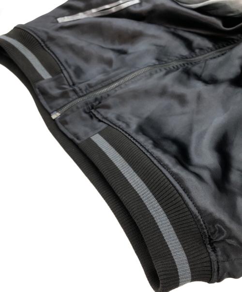 YOIDORE（ヨイドレ）YOIDORE (ヨイドレ) 浮世絵スカジャン ブラック サイズ:大ジョッキの古着・服飾アイテム