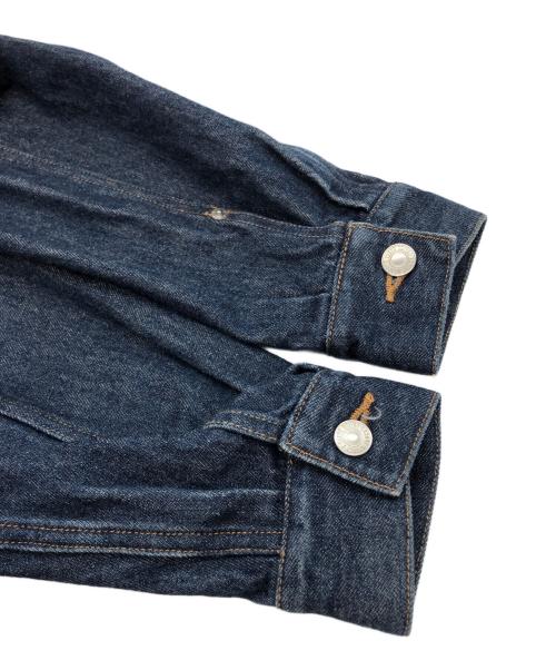 BEAUTY&YOUTH（ビューティーアンドユース）BEAUTY&YOUTH (ビューティーアンドユース) ハイツイスト デニム ブルゾン インディゴ サイズ:Sの古着・服飾アイテム