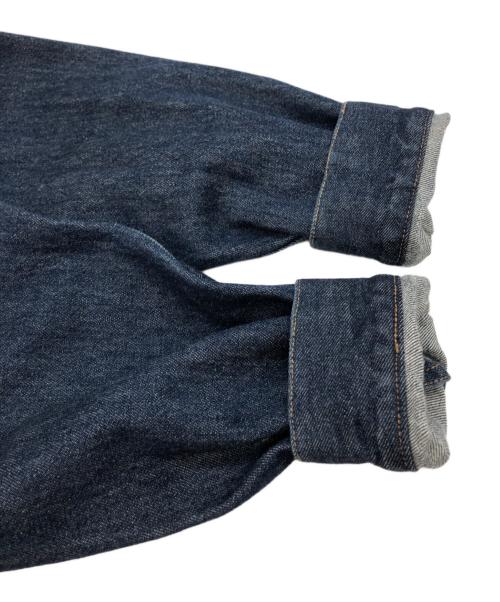 BEAUTY&YOUTH（ビューティーアンドユース）BEAUTY&YOUTH (ビューティーアンドユース) ハイツイスト デニム ブルゾン インディゴ サイズ:Sの古着・服飾アイテム