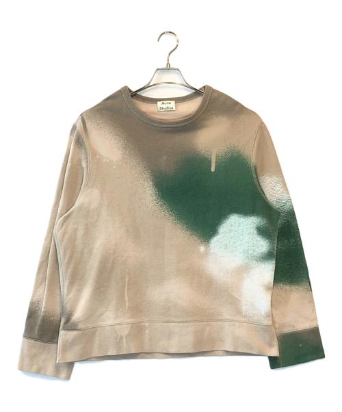 Acne studios（アクネ ストゥディオズ）ACNE STUDIOS (アクネ ストゥディオズ) campus concrete sweat ベージュ サイズ:Mの古着・服飾アイテム