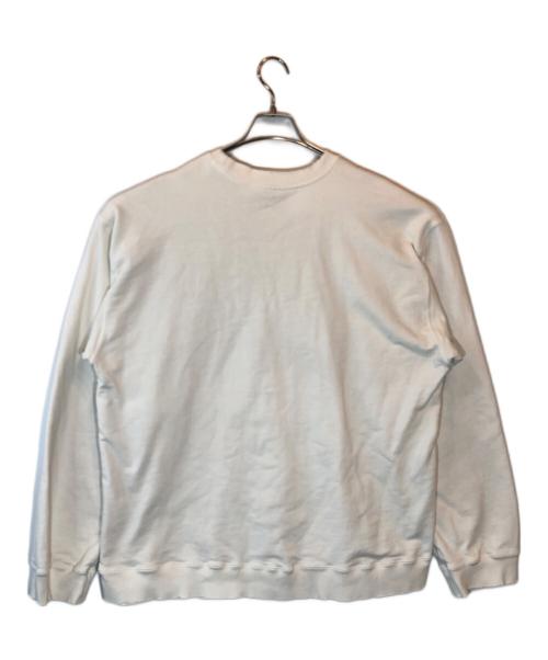 ANCELLM（アンセルム）ANCELLM (アンセルム) AGING OVER SWEAT SHIRT アイボリー サイズ:SIZE 1の古着・服飾アイテム