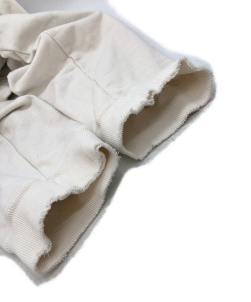 ANCELLM（アンセルム）ANCELLM (アンセルム) AGING OVER SWEAT SHIRT アイボリー サイズ:SIZE 1の古着・服飾アイテム