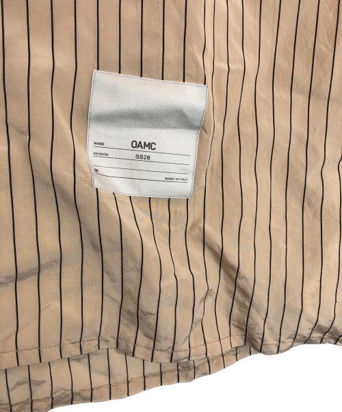 OAMC（オーエーエムシー）OAMC (オーエーエムシー) ストライプシャツ ベージュ サイズ:Sの古着・服飾アイテム