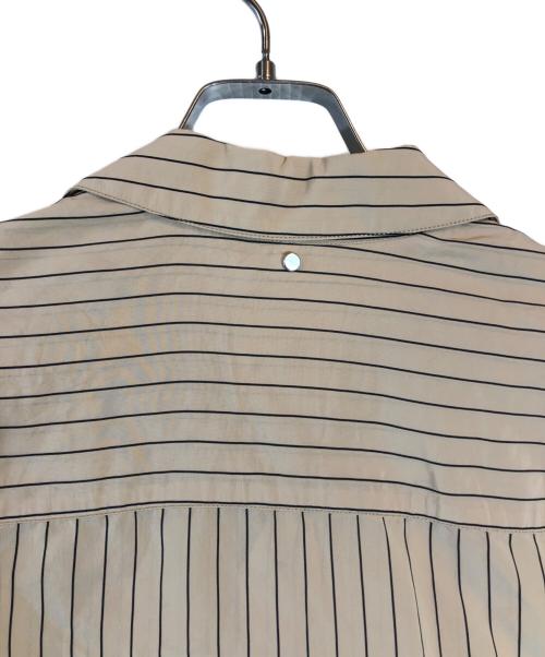 OAMC（オーエーエムシー）OAMC (オーエーエムシー) ストライプシャツ ベージュ サイズ:Sの古着・服飾アイテム