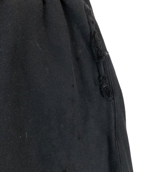 ANCELLM（アンセルム）ANCELLM (アンセルム) CRASH SWEAT LAYERED PANTS ブラック サイズ:1の古着・服飾アイテム
