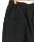 中古・古着 ANCELLM (アンセルム) CRASH SWEAT LAYERED PANTS ブラック サイズ:1：18000円