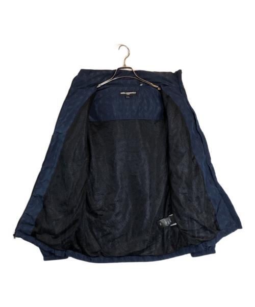 Karl Lagerfeld（カール ラガーフェルド）KARL LAGERFELD (カール ラガーフェルド) Patch Pocket Jacket ネイビー サイズ:XSの古着・服飾アイテム