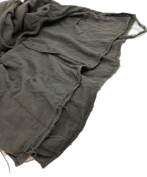 ANCELLM（アンセルム）ANCELLM (アンセルム) DOUBLEGAUZE CRASH LS SHIRT オリーブ サイズ:SIZE 1の古着・服飾アイテム