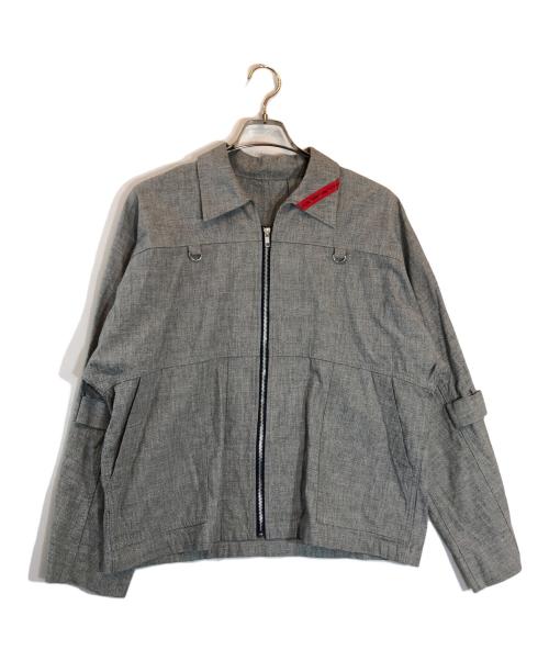 PHINGERIN（フィンガリン）PHINGERIN (フィンガリン) ジップジャケット グレー サイズ:Sの古着・服飾アイテム