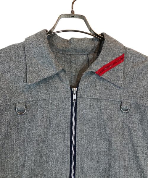 PHINGERIN（フィンガリン）PHINGERIN (フィンガリン) ジップジャケット グレー サイズ:Sの古着・服飾アイテム