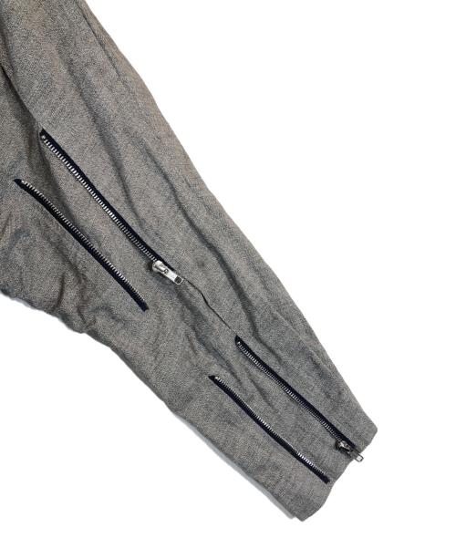PHINGERIN（フィンガリン）PHINGERIN (フィンガリン) ジップジャケット グレー サイズ:Sの古着・服飾アイテム