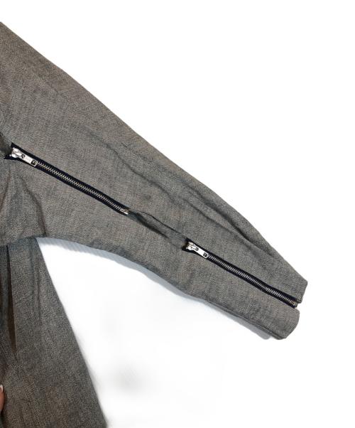 PHINGERIN（フィンガリン）PHINGERIN (フィンガリン) ジップジャケット グレー サイズ:Sの古着・服飾アイテム
