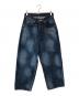 ANCELLM（アンセルム）の古着「AGING WIDE DENIM PANTS」｜インディゴ