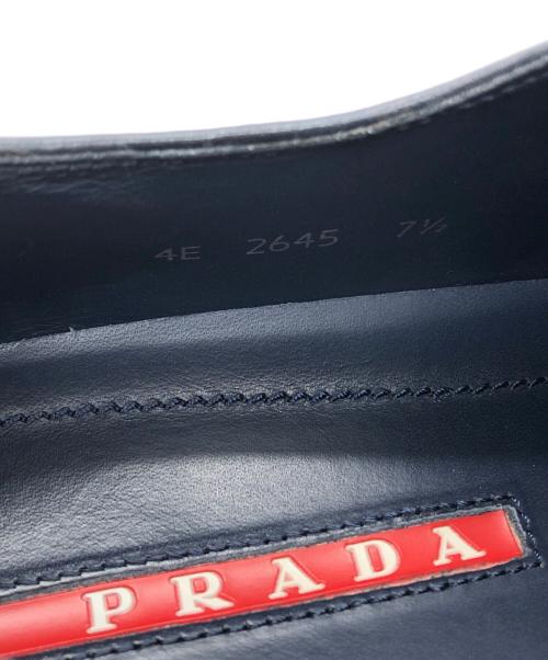 PRADA SPORTS（プラダスポーツ）PRADA SPORTS (プラダスポーツ) ウィングチップシューズ ネイビー サイズ:７ １/2の古着・服飾アイテム