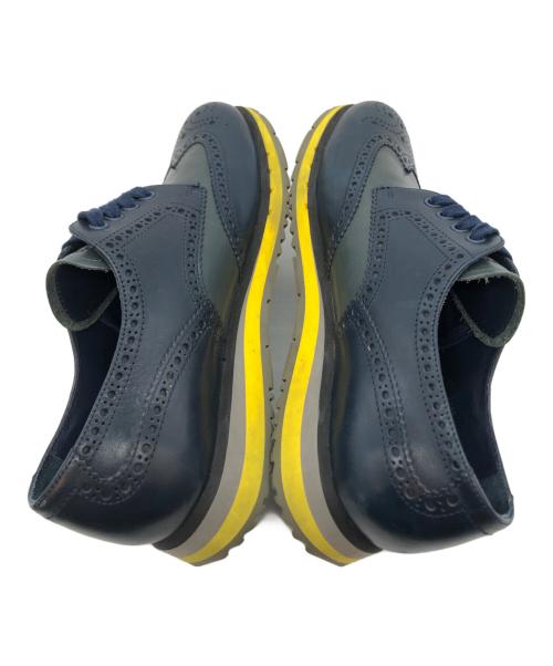 PRADA SPORTS（プラダスポーツ）PRADA SPORTS (プラダスポーツ) ウィングチップシューズ ネイビー サイズ:７ １/2の古着・服飾アイテム