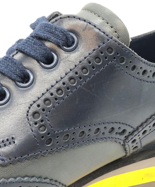 PRADA SPORTS（プラダスポーツ）PRADA SPORTS (プラダスポーツ) ウィングチップシューズ ネイビー サイズ:７ １/2の古着・服飾アイテム