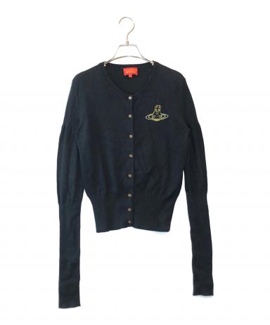 ヴィヴィアン・ウエストウッド RED LABEL カーディガン 綿100% 黒 中古・古着通販】Vivienne Westwood RED LABEL (ヴィヴィアンウエスト