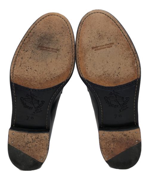 Jalan Sriwijaya（ジャランスリウァヤ）Jalan Sriwijaya (ジャランスリウァヤ) コインローファー ブラック サイズ:7 1/2の古着・服飾アイテム