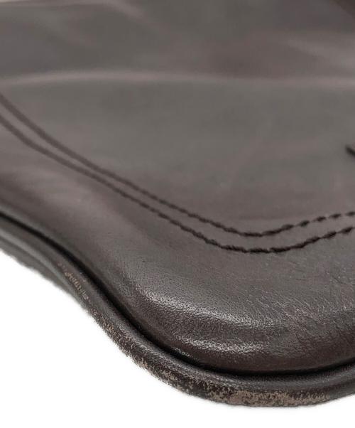 BALLY（バリー）BALLY (バリー) レザーショルダーバッグ ブラウンの古着・服飾アイテム