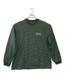 The Ennoy Professional（ザ エンノイ プロフェッショナル）の古着「L/S Border Tee」｜グリーン