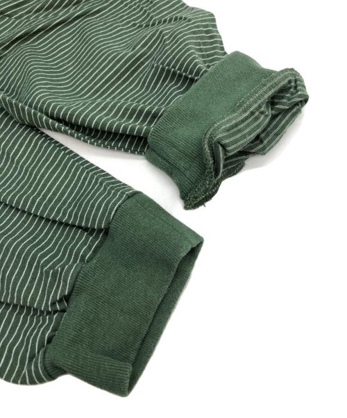 The Ennoy Professional（ザ エンノイ プロフェッショナル）THE ENNOY PROFESSIONAL (ザ エンノイ プロフェッショナル) L/S Border Tee グリーン サイズ:XLの古着・服飾アイテム