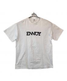 ENNOY（エンノイ）の古着「プリントTシャツ」｜ホワイト