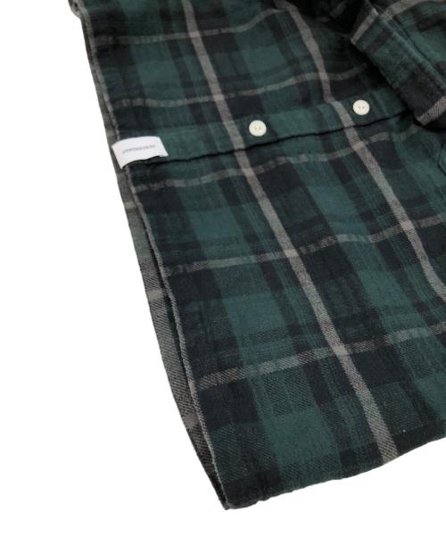 DESCENDANT（ディセンダント）DESCENDANT (ディセンダント) VANNING PLAID LS SHIRT グリーン サイズ:2の古着・服飾アイテム