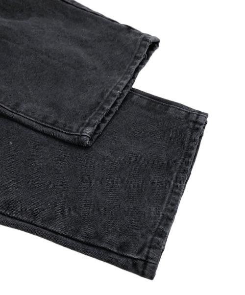 DESCENDANT（ディセンダント）DESCENDANT (ディセンダント) 1995 DUCK TROUSERS BAGGY ブラック サイズ:2の古着・服飾アイテム