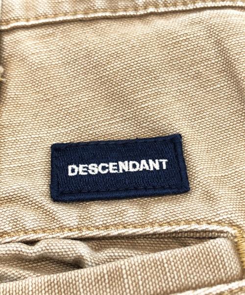 DESCENDANT（ディセンダント）DESCENDANT (ディセンダント) DET DOUBLE KNEE TROUSERS ベージュ サイズ:2の古着・服飾アイテム