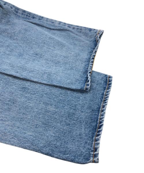 DESCENDANT（ディセンダント）DESCENDANT (ディセンダント) 1995 DENIM TROUSERS BAGGY HARD WASH ブルー サイズ:2の古着・服飾アイテム